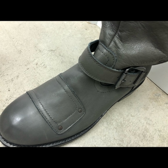 Unique Yin Choc Slouchy Moto Boot‎ Rover Stone Grey - Picture 5 of 8